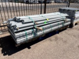 Three Sections of Pallet Racking