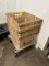 Plastic Crates W/ Dolley