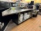 11ft Angled Side Stainless Steel Table W/ Backsplash