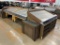 6ft Adjustable Slant Portable Dry Produce Merchandisers