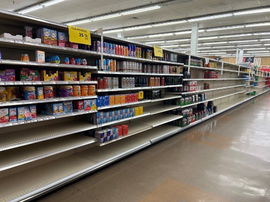 80ft Of Madix Gondola Shelving