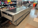 Unmarked Single Belt Checkstand (No POS)