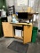Wood Cabinet with Printer