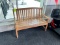 Wood Bench
