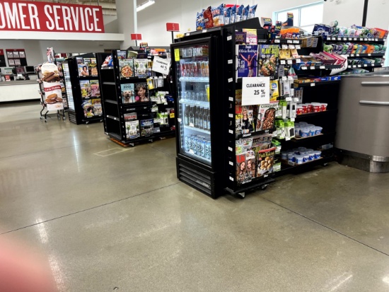 Checklane Merchandiser (coolers not included)