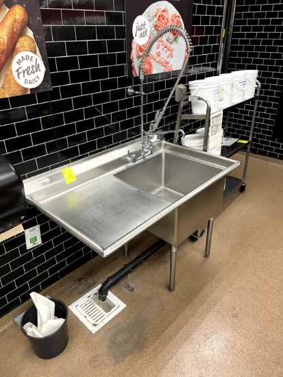 Single Compartment Stainless Sink