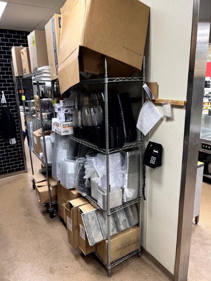 Metro Rack and Contents