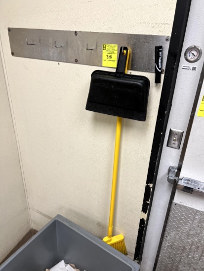Assorted Yellow Brooms/Squeegees
