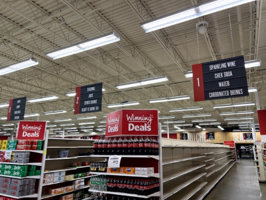 Approx 28 Aisle Markers
