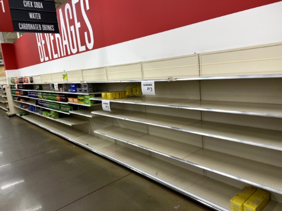 70ft Run of Storeflex Shelving