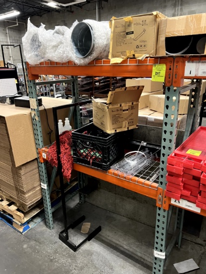 Contents of left 3 racks
