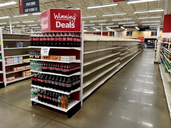 80ft Run of Storeflex Shelving