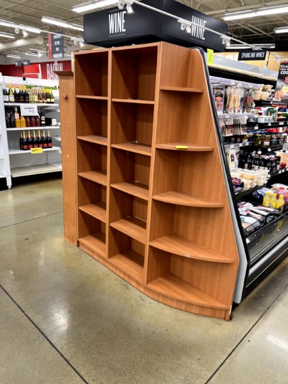 End Cap Wine Display