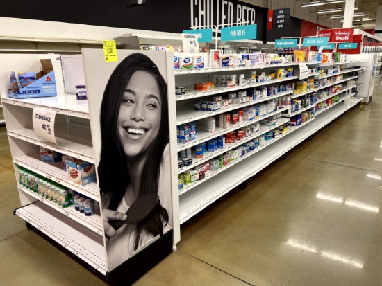 28ft Run of Madix Shelving