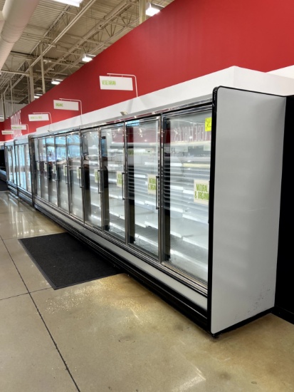 9 Door Run of Kysor Warren Low Temp