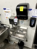 SS Sink with Paper Towel/Soap Dispenser