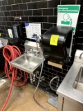 SS Sink with Paper Towel/Soap Dispenser