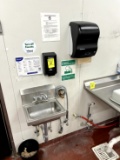 SS Sink with Paper Towel/Soap Dispenser