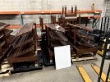 Six Pallets of Wood Displays