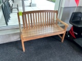 Wood Bench