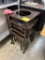 Group Of Metal Merchandisers