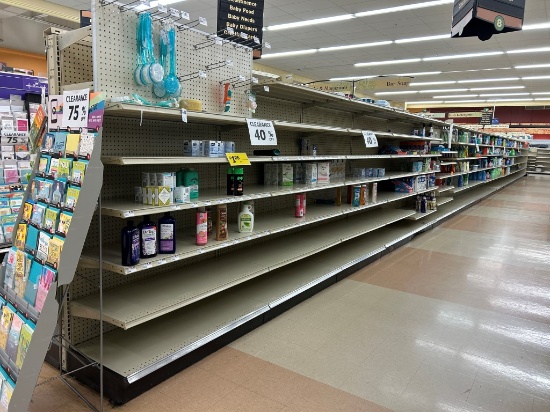 82ft Of Madix Gondola Shelving