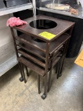 Group Of Metal Merchandisers