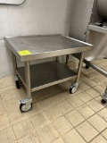 Stainless Steel Equipment Stand On Casters