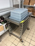 Half Size Channel Rack W/ Stainless Worktop