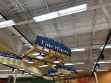 Fine Wines Hanging Signage