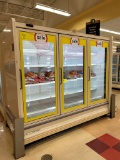 2000 Kysor Warren 3 Door Low Temp Reach-In Case
