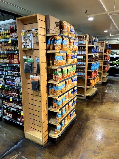 Wood End Cap Display