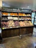 Wood Produce Displays