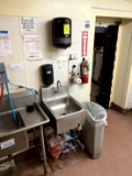 Hand Sink w/ Paper Towel and Soap Dispenser