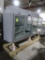 AHT cabinet freezer, made to go above portable freezers, self-contained
