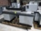 Royston metal checkstand parts, for parts or scrap