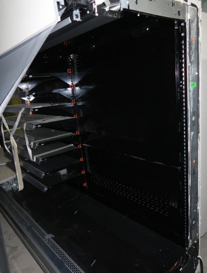 Hussmann refrigerated cases, ~8' cases