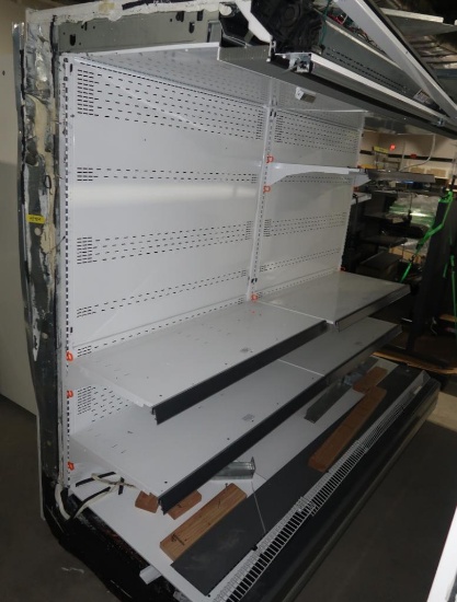 Hussmann refrigerated cases, 1) 8' case, 1) 6' case