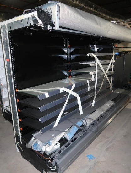 Hussmann refrigerated cases, 2) 8' cases, 1) 6' case