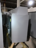 AHT cabinet freezer, made to go above portable freezers, self-contained