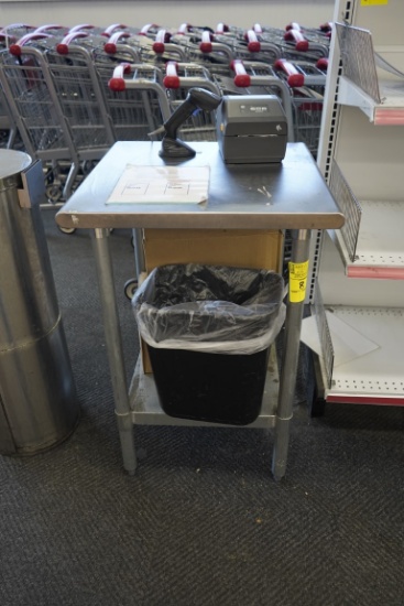 2ft Stainless Steel Table