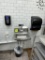Hand Sink with Soap and Paper Towel Dispenser