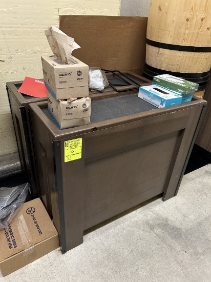Wooden Produce Merchandisers