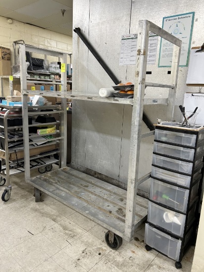 55" Aluminum Cooler Rack