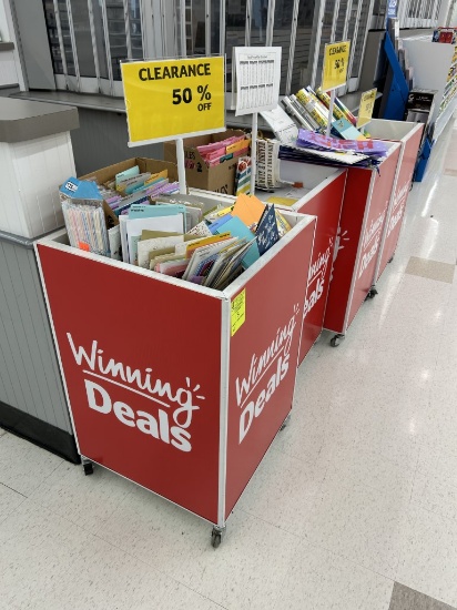 Portable Bin Merchandisers