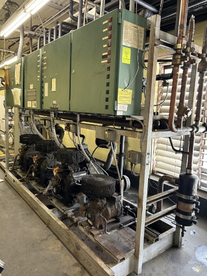 Hussmann 4 Pump Low Temp Compressor Rack