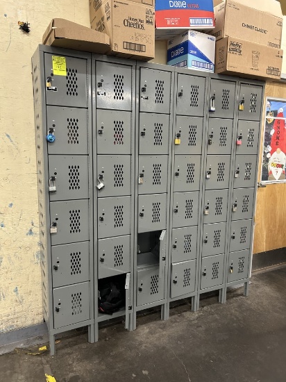 Employee lockers