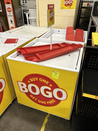 Portable Bin Merchandisers