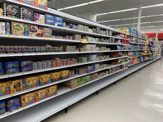 72ft Of Madix Wall Shelving