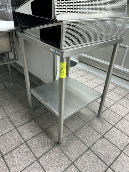 2ft Stainless Steel Table